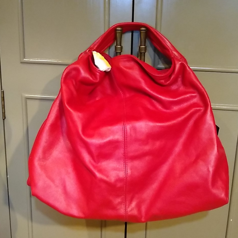 Red Furla Handbag